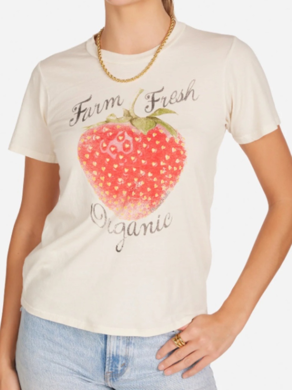 Lauren Moshi CROFT ORGANIC STRAWBERRY Shirt